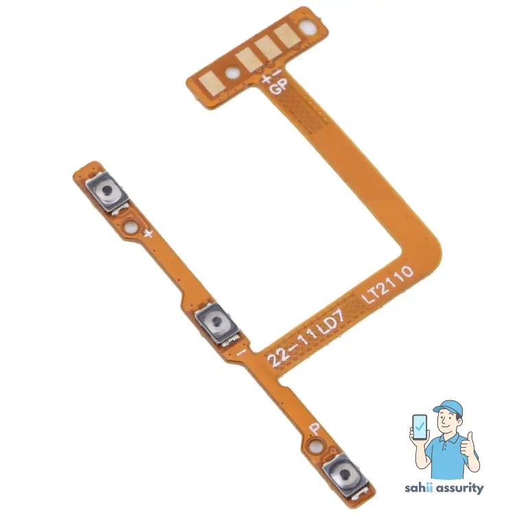 Power Button Flex Cable for Tecno Pova LD7J